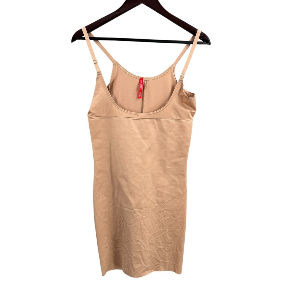 SPANX SmartGrip Open Bust‎ Full Slip Shapewear Nude Size XL 10178R